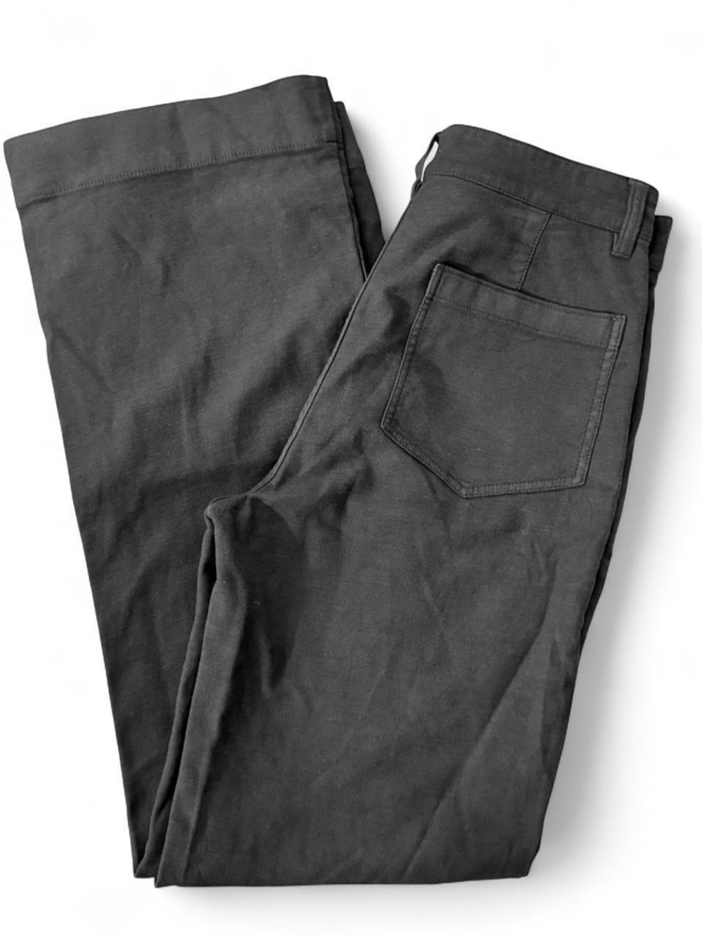 Faherty Women's Black Chinos with Back Pocket Detail